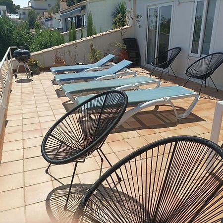"La Terrasse De La Mer 8" -Climatisation-Wifi-Bbq -Piscine-Parking Бегур Екстериор снимка