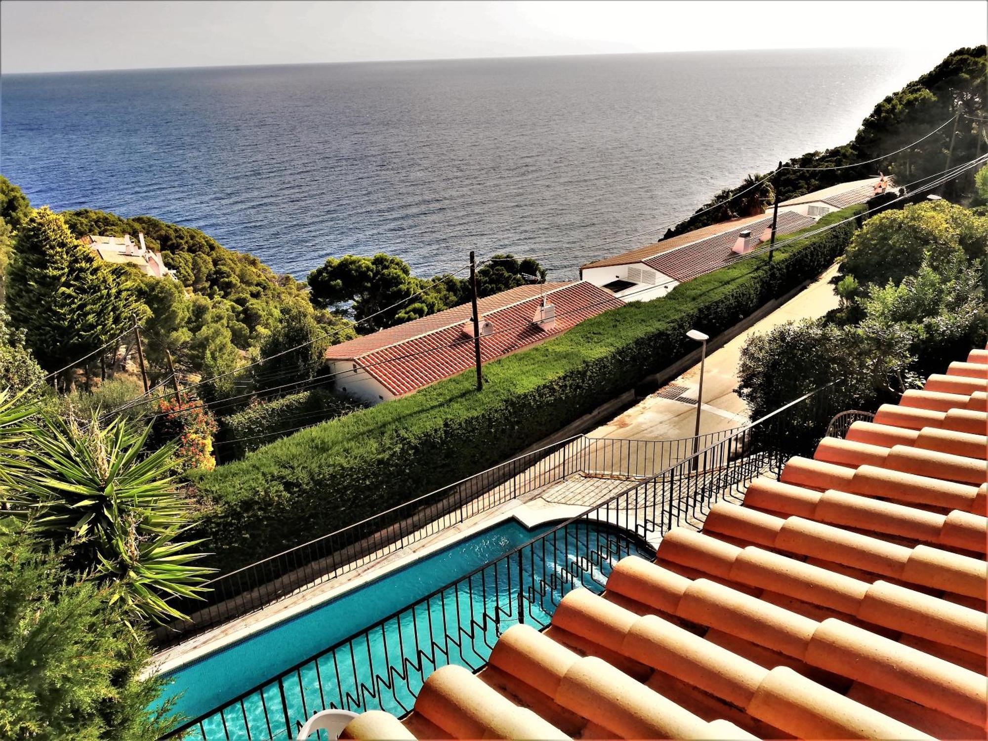 "La Terrasse De La Mer 8" -Climatisation-Wifi-Bbq -Piscine-Parking Бегур Екстериор снимка