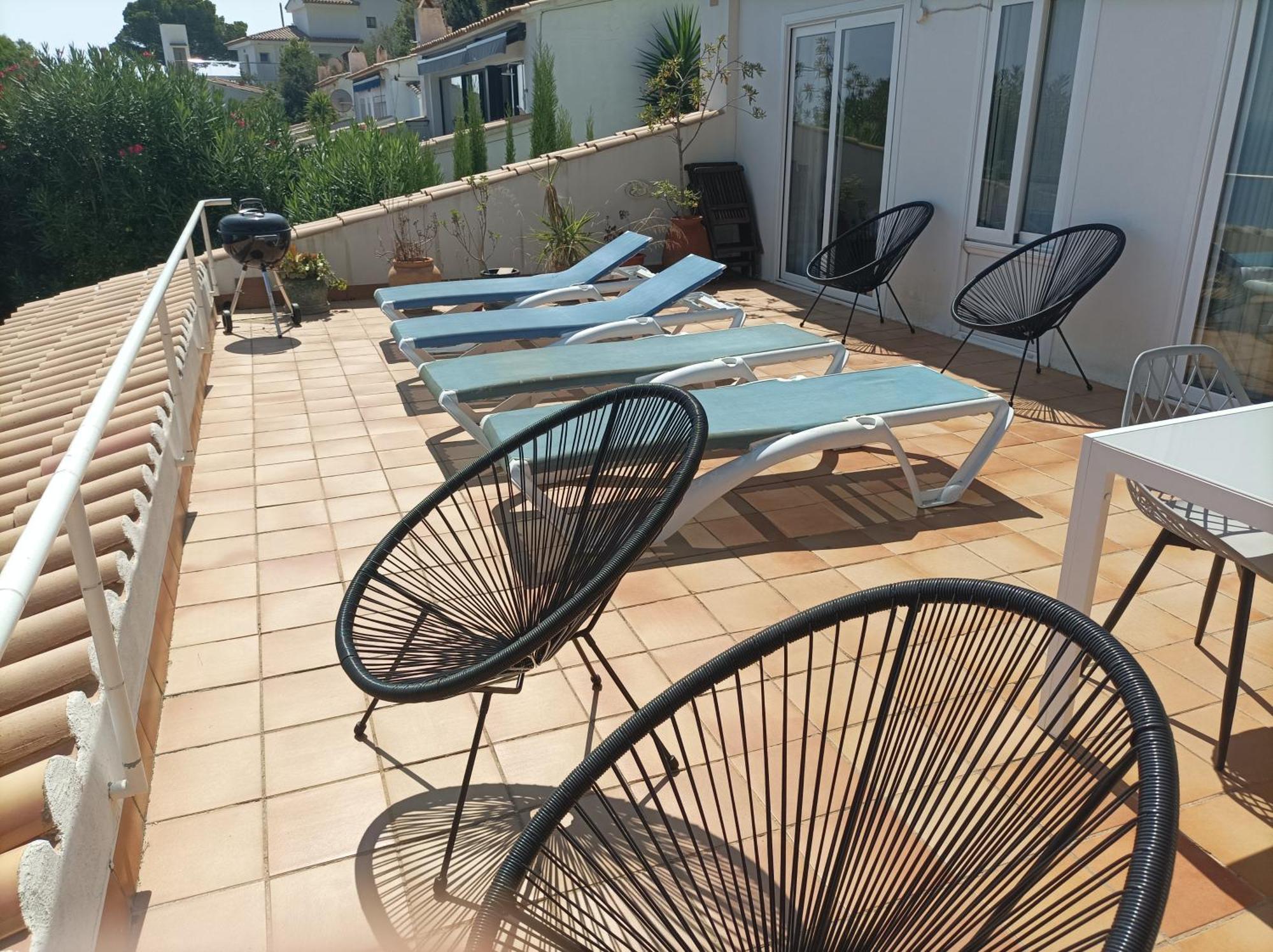 "La Terrasse De La Mer 8" -Climatisation-Wifi-Bbq -Piscine-Parking Бегур Екстериор снимка