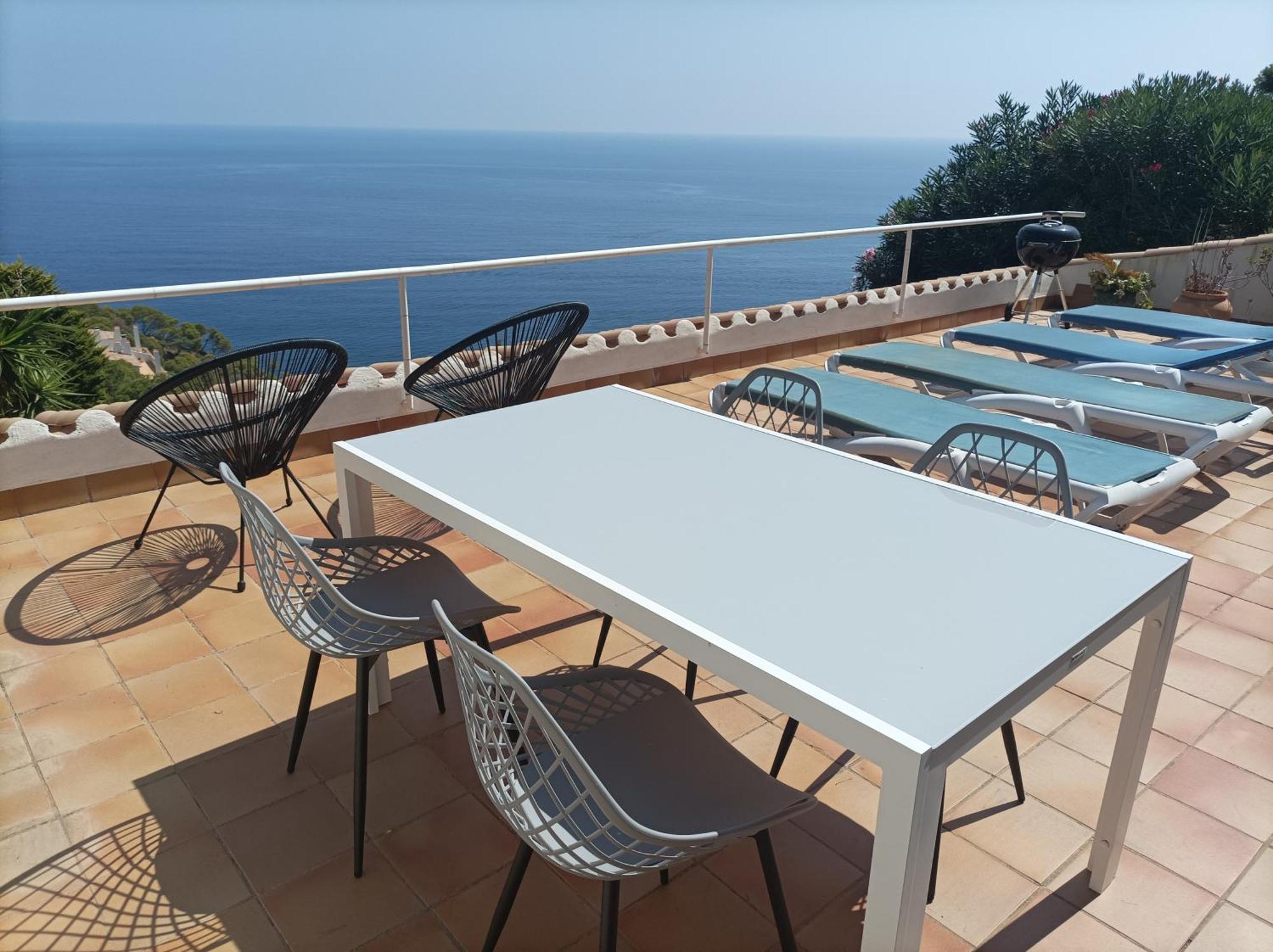 "La Terrasse De La Mer 8" -Climatisation-Wifi-Bbq -Piscine-Parking Бегур Екстериор снимка